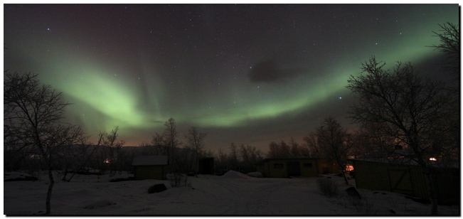 Northern Light in Abisko, Sweden