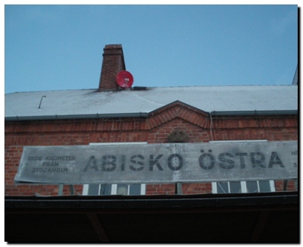Abisko Train Station