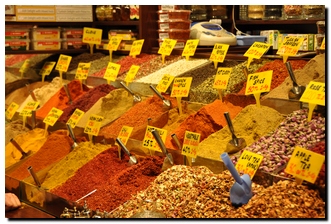 Egyptian market spice