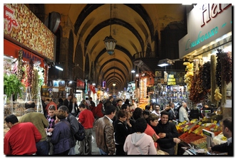 Egyptian spice bazaar